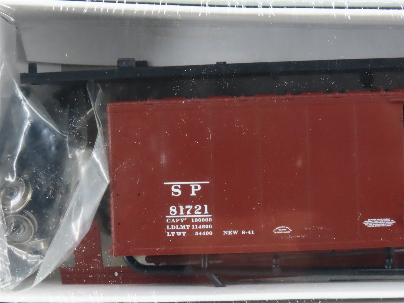 HO PROTO 2000 Kit SP Southern Pacific 50' Single Door Box Car #81721 - Sealed