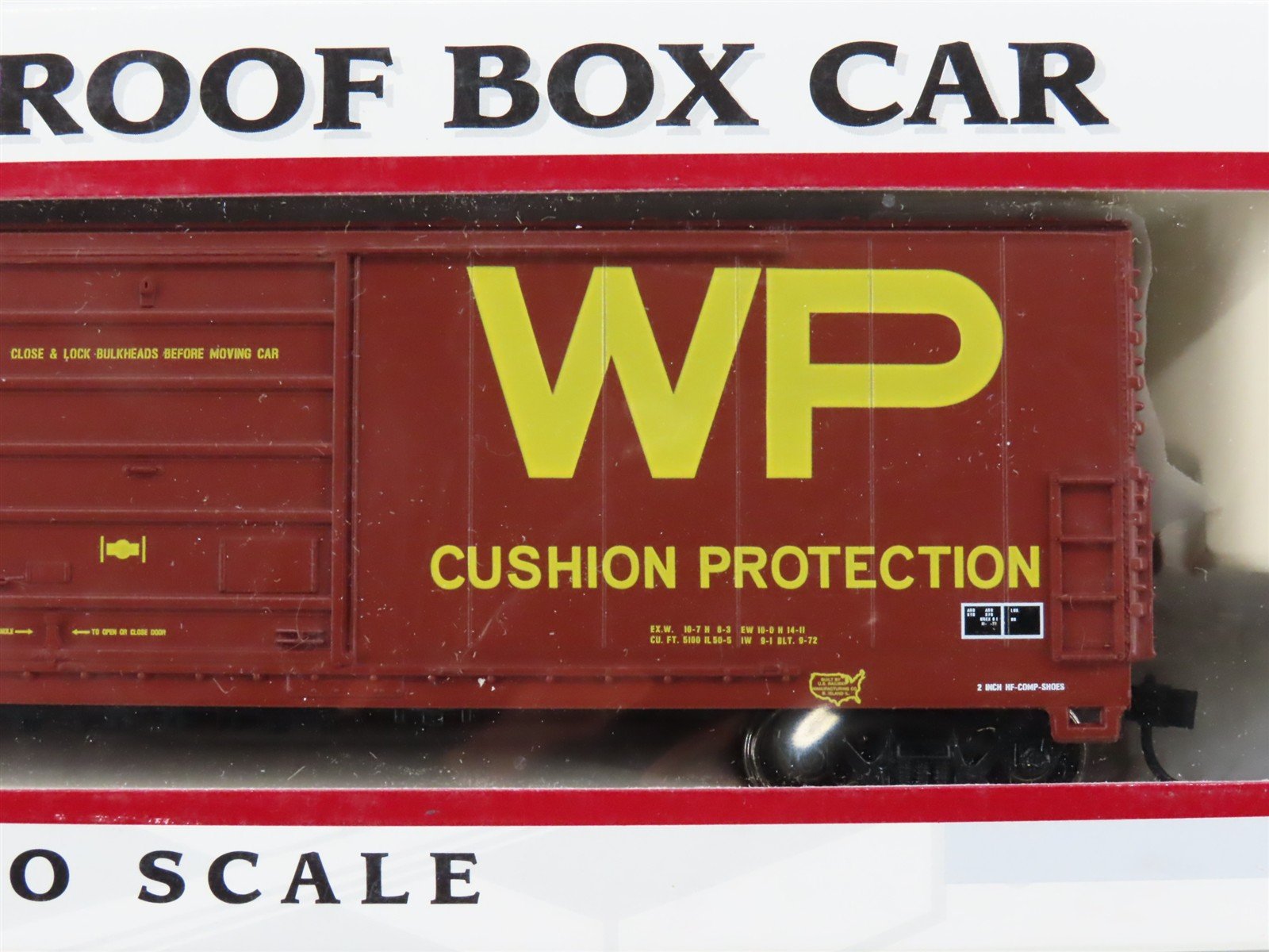 HO Scale PROTO 1000 Kit 23946 WP Western Pacific 50' Single Door Box Car #4057