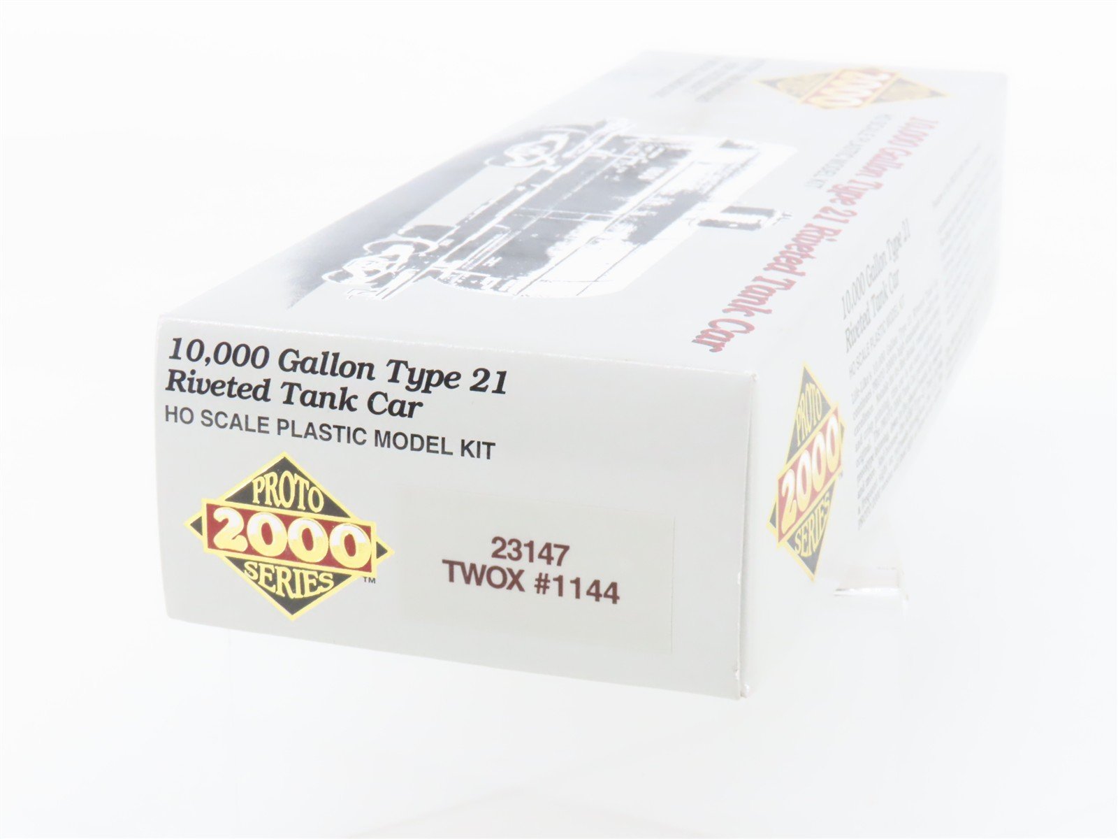 HO Scale PROTO 2000 Kit 23147 TWOX Tidewater 10,000 Gallon Tank Car #1144