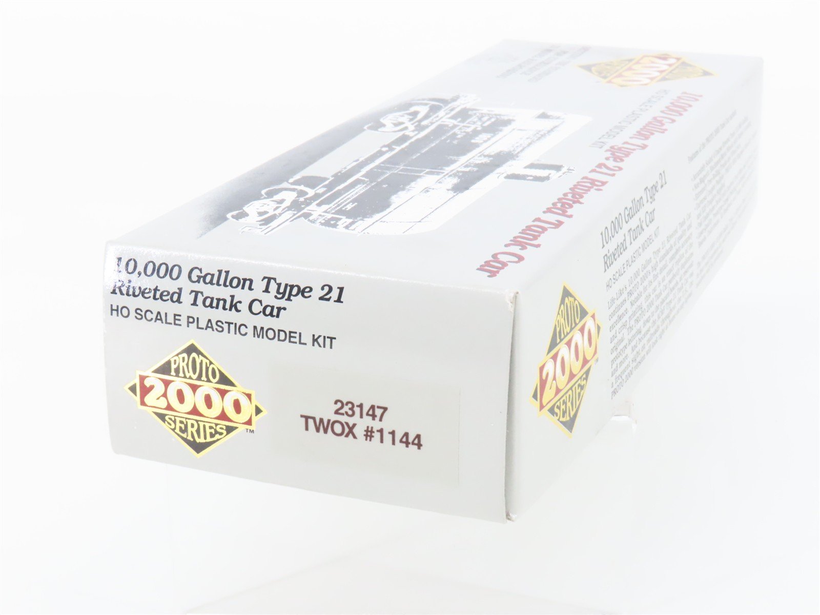 HO Scale PROTO 2000 Kit 23147 TWOX Tidewater 10,000 Gallon Tank Car #1144
