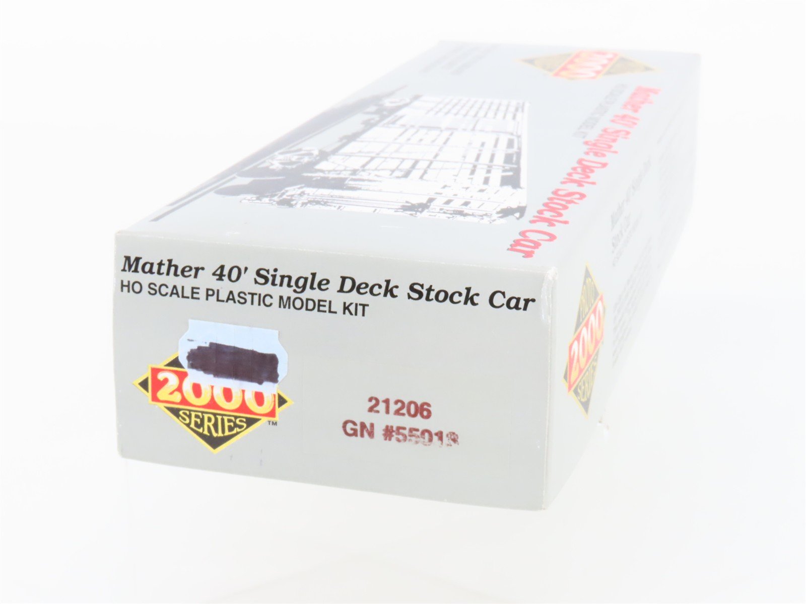 HO Scale PROTO 2000 Kit 21206 GN Great Northern 40' Single Deck Stock Car #55018