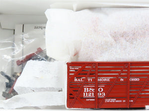 HO Scale PROTO 2000 Kit B&O Baltimore & Ohio 40' Single Deck Stock Car #112193