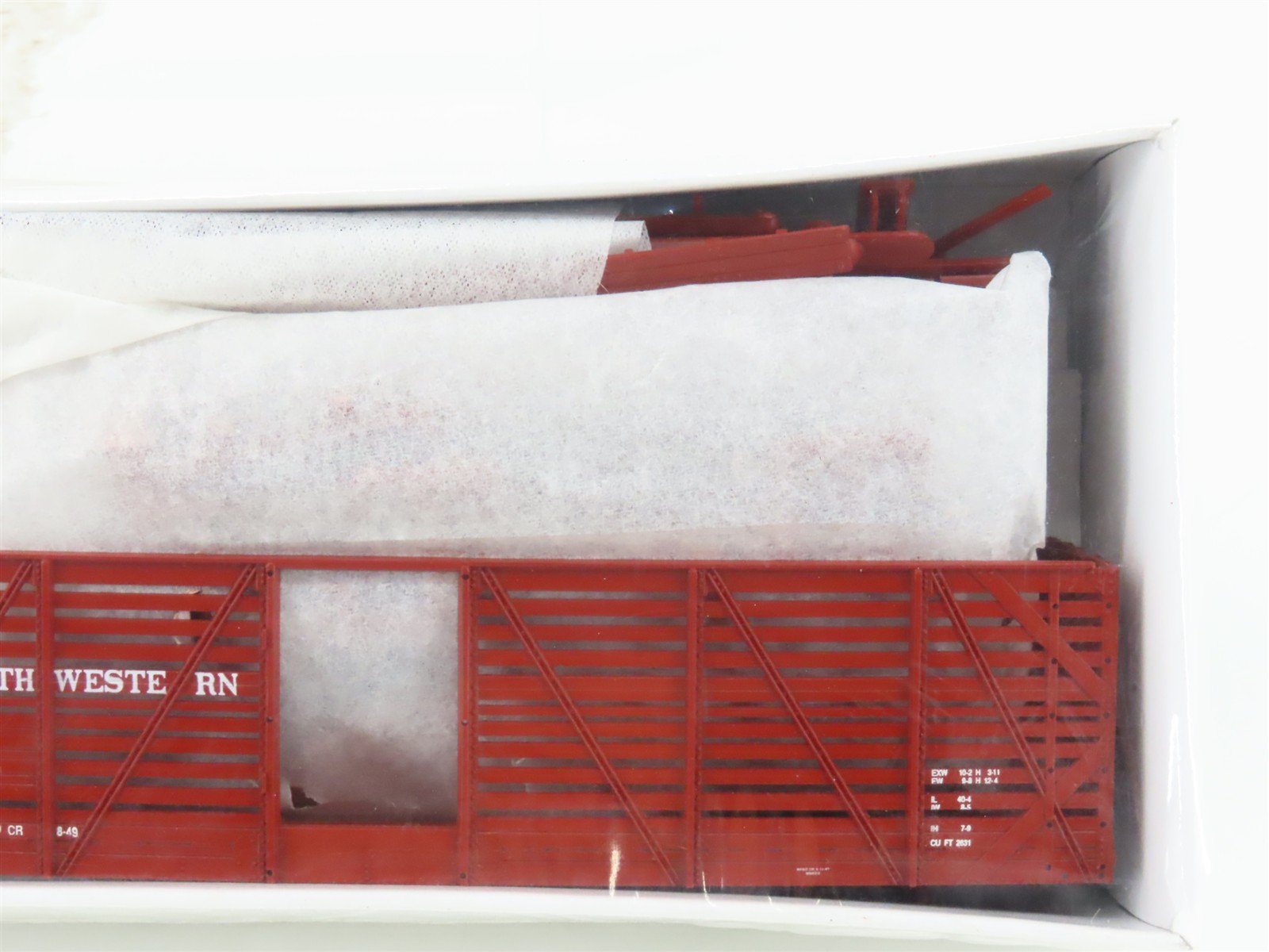 HO PROTO 2000 Kit 21201 CNW Chicago & North Western Stock Car #36519 - Sealed
