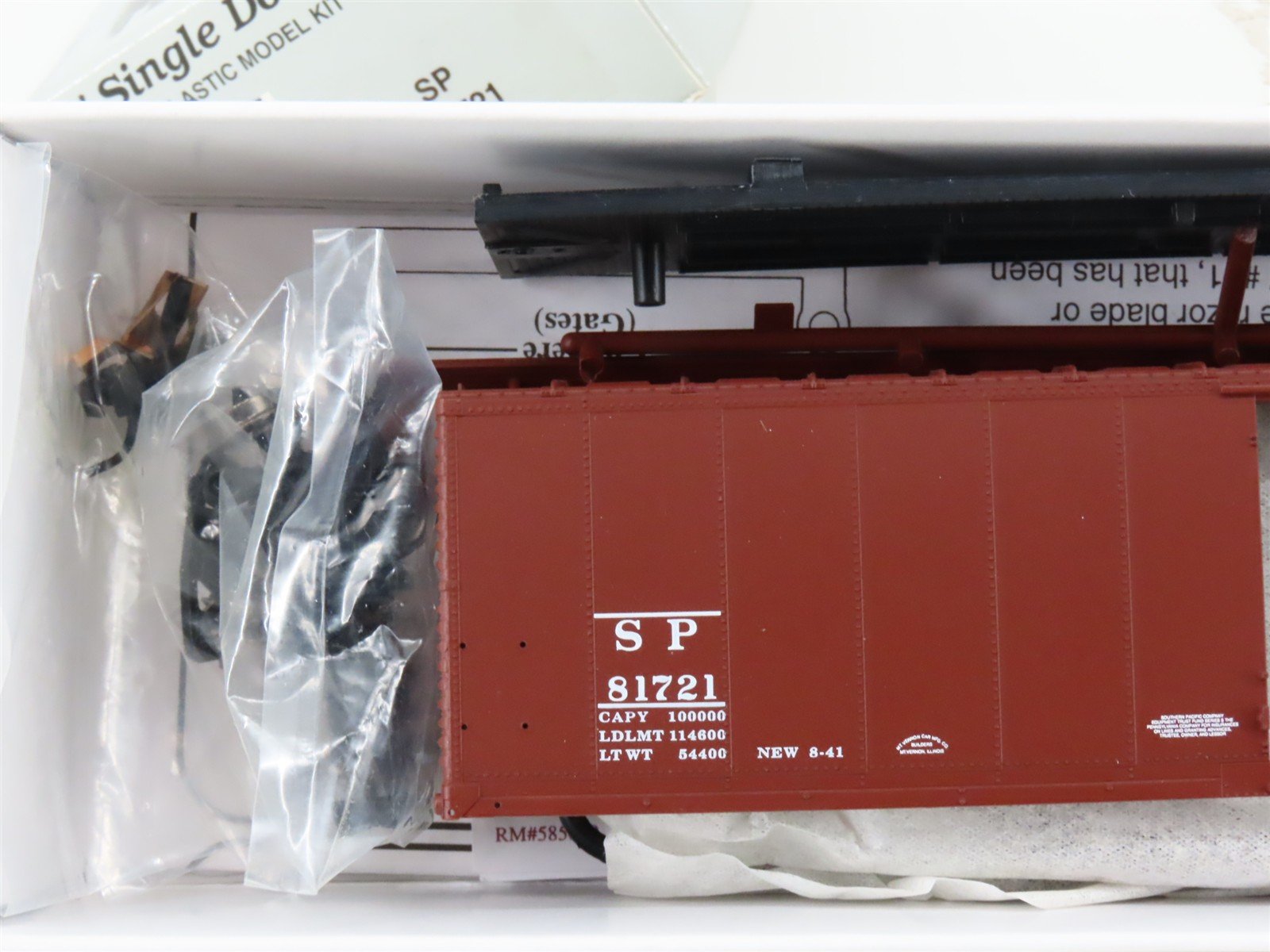 HO Scale PROTO 2000 Kit SP Southern Pacific 50' Single Door Box Car #81721