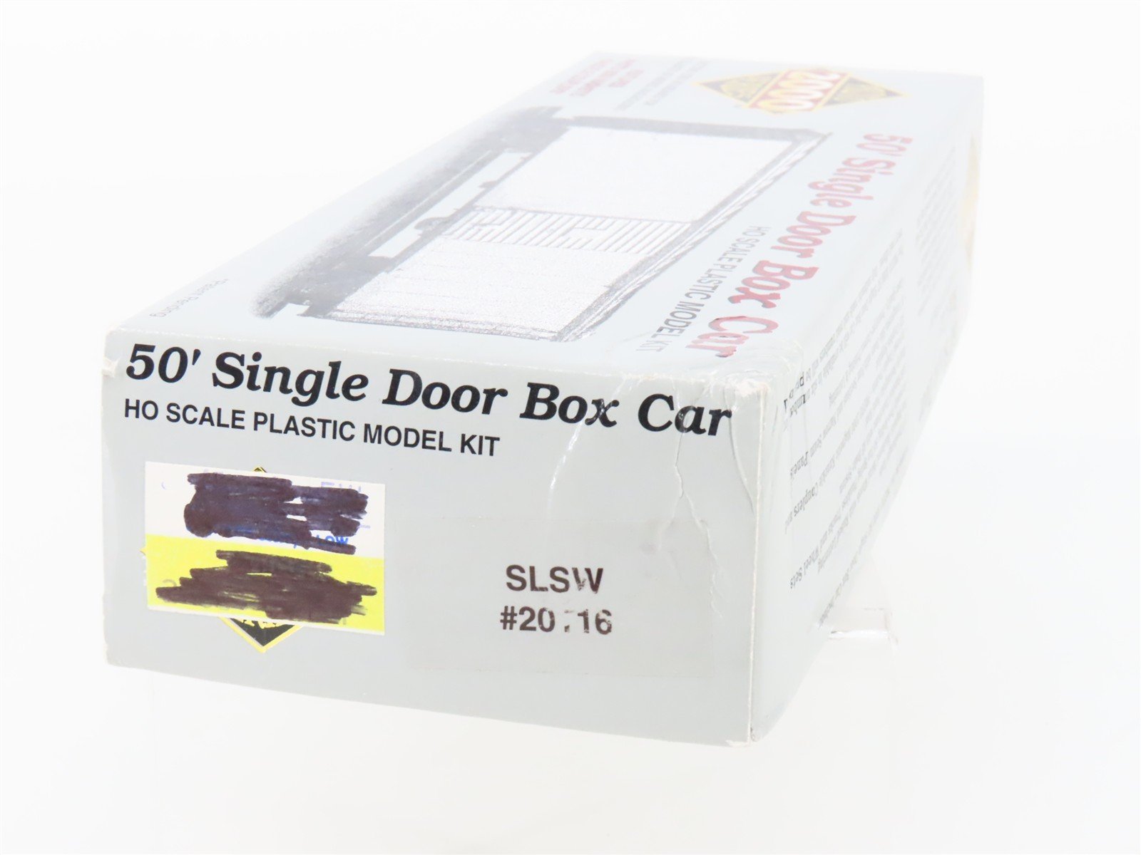 HO Scale PROTO 2000 Kit SSW Cotton Belt Route 50' Single Door Box Car #20116