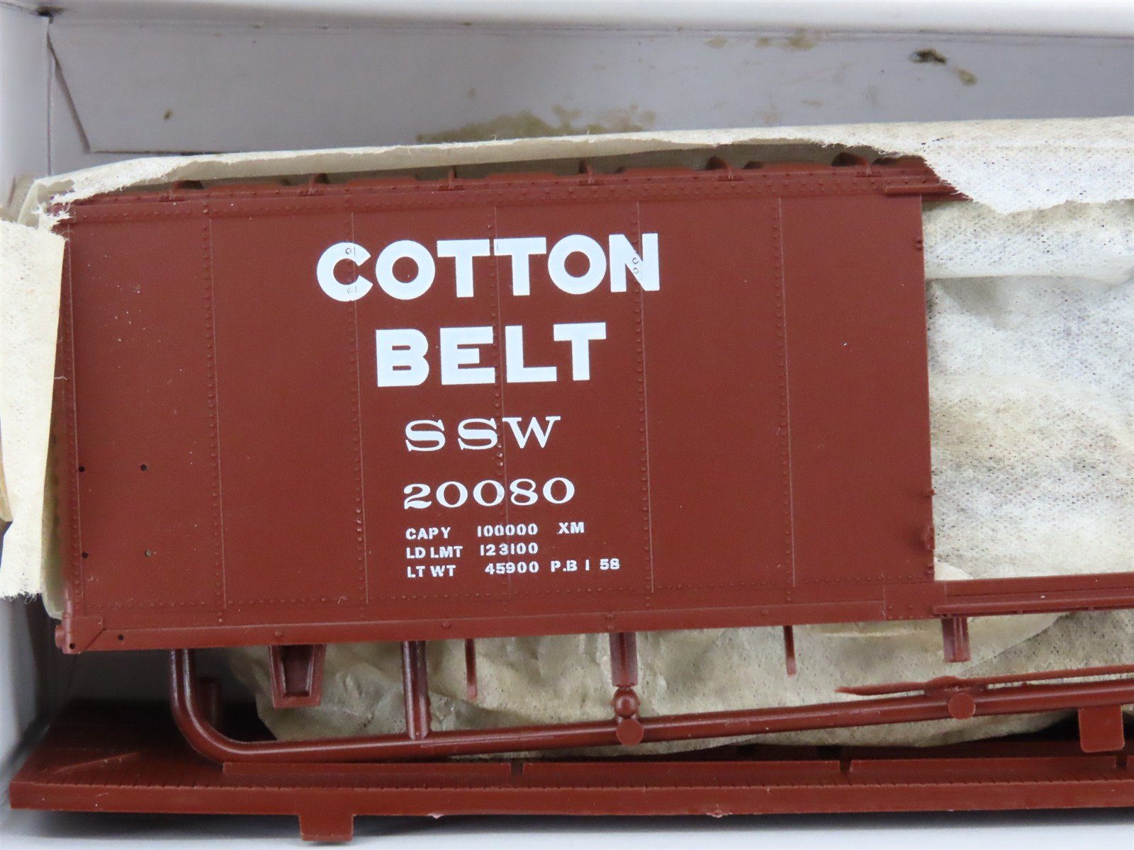 HO PROTO 2000 Kit 21839 SSW Cotton Belt Route 50' Single Door Box Car #20080