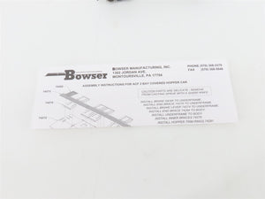 HO Scale Bowser 56136 SP Southern Pacific 2-Bay Covered Hopper #400084 -Upgraded