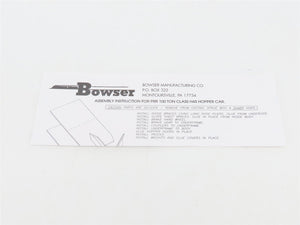 HO Scale Bowser 55116 ROCK Route Rock 45' 3-Bay Open Hopper #701155 -Upgraded