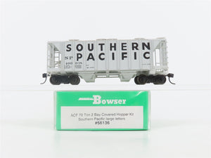 HO Scale Bowser 56136 SP Southern Pacific 2-Bay Covered Hopper #400038 -Upgraded