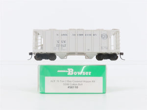 HO Scale Bowser 56110 SSW Cotton Belt 2-Bay Covered Hopper #77027 -Upgraded