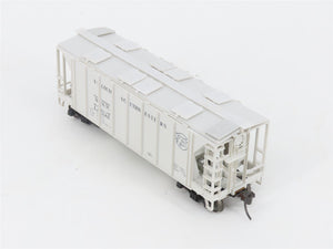 HO Scale Bowser 56110 SSW Cotton Belt 2-Bay Covered Hopper #77027 -Upgraded