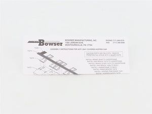 HO Scale Bowser 56110 SSW Cotton Belt 2-Bay Covered Hopper #77027 -Upgraded
