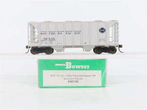 HO Scale Bowser 56109 SP Southern Pacific 2-Bay Covered Hopper #90618 -Upgraded