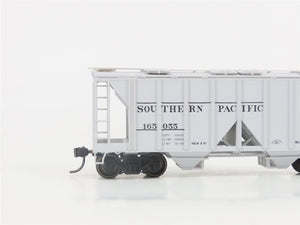 HO Scale Bowser 55800 SP Southern Pacific 2-Bay Covered Hopper #165055 -Upgraded