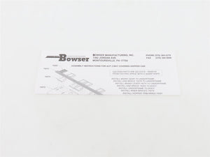 HO Scale Bowser 55800 SP Southern Pacific 2-Bay Covered Hopper #165055 -Upgraded