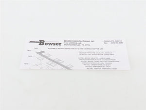 HO Bowser 56125 T&NO SP Southern Pacific 2-Bay Covered Hopper #3918 -Upgraded
