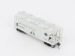 HO Scale Bowser 55801 SP Southern Pacific 2-Bay Covered Hopper #400047 -Upgraded