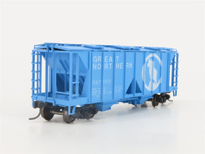 HO Scale Bowser 55679 GN Great Northern 2-Bay Covered Hopper #71177 -Upgraded