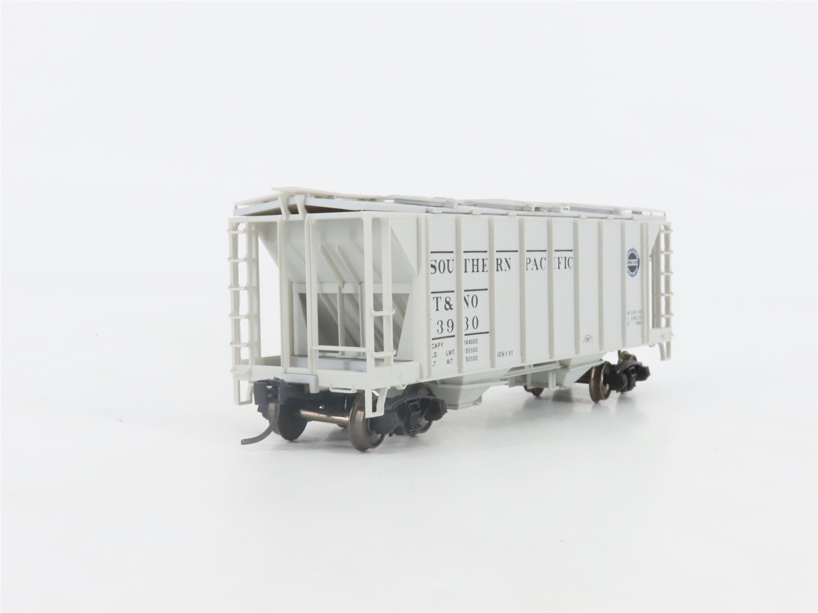 HO Bowser 56125 T&NO SP Southern Pacific 2-Bay Covered Hopper #3930 - Upgraded