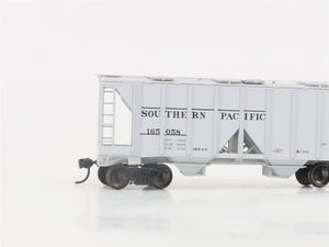 HO Scale Bowser 55800 SP Southern Pacific 2-Bay Covered Hopper #165058 -Upgraded