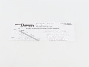 HO Scale Bowser 55800 SP Southern Pacific 2-Bay Covered Hopper #165058 -Upgraded