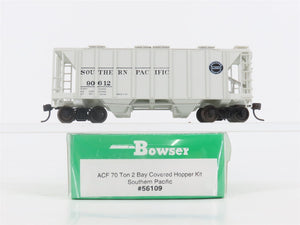 HO Scale Bowser 56109 SP Southern Pacific 2-Bay Covered Hopper #90612 -Upgraded