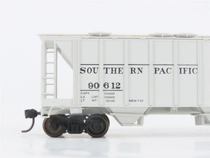 HO Scale Bowser 56109 SP Southern Pacific 2-Bay Covered Hopper #90612 -Upgraded