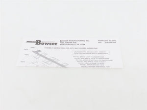 HO Scale Bowser 56109 SP Southern Pacific 2-Bay Covered Hopper #90612 -Upgraded