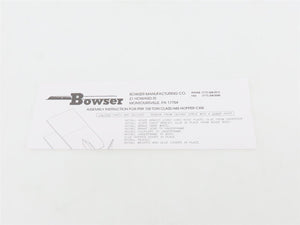 HO Scale Bowser 55111 SP Southern Pacific 45' 3-Bay Hopper #481045 - Upgraded