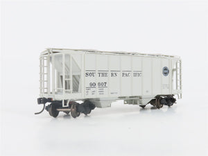 HO Scale Bowser 56109 SP Southern Pacific 2-Bay Covered Hopper #90607 - Upgraded