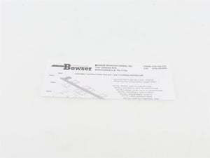 HO Scale Bowser 56109 SP Southern Pacific 2-Bay Covered Hopper #90607 - Upgraded