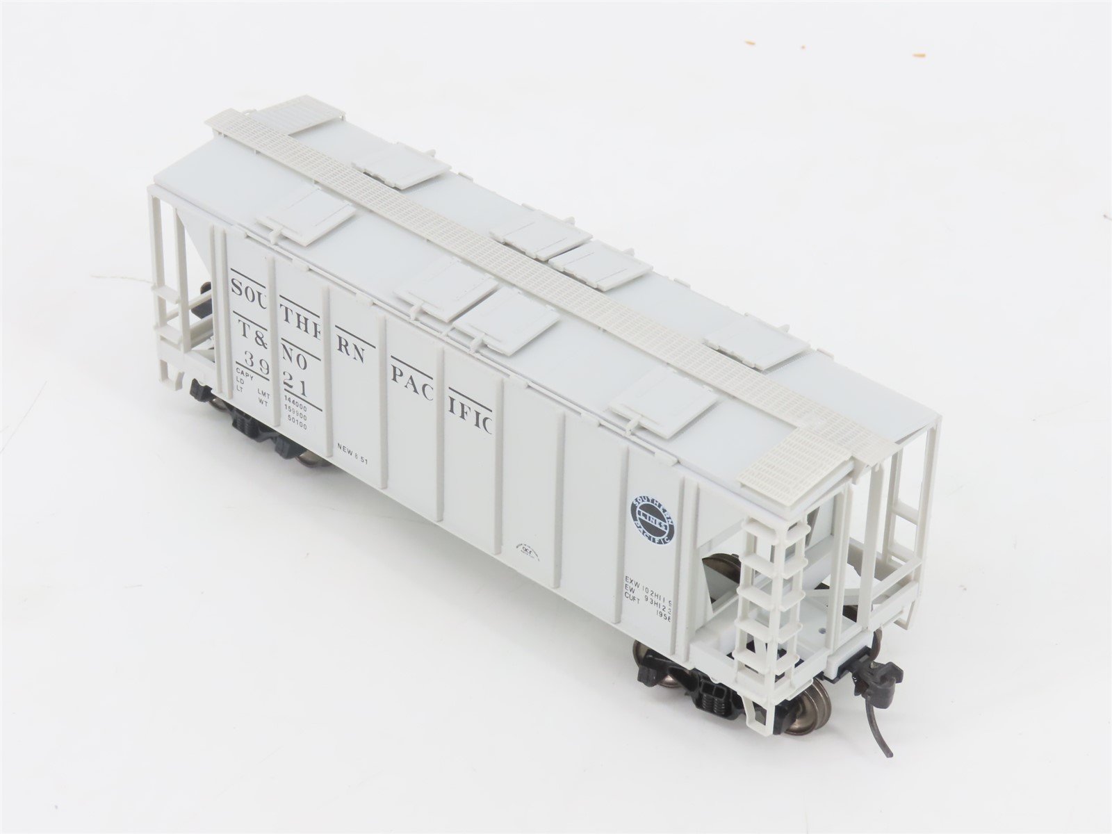 HO Scale Bowser 56125 T&NO SP Southern Pacific 2-Bay Hopper #3921 -Upgraded