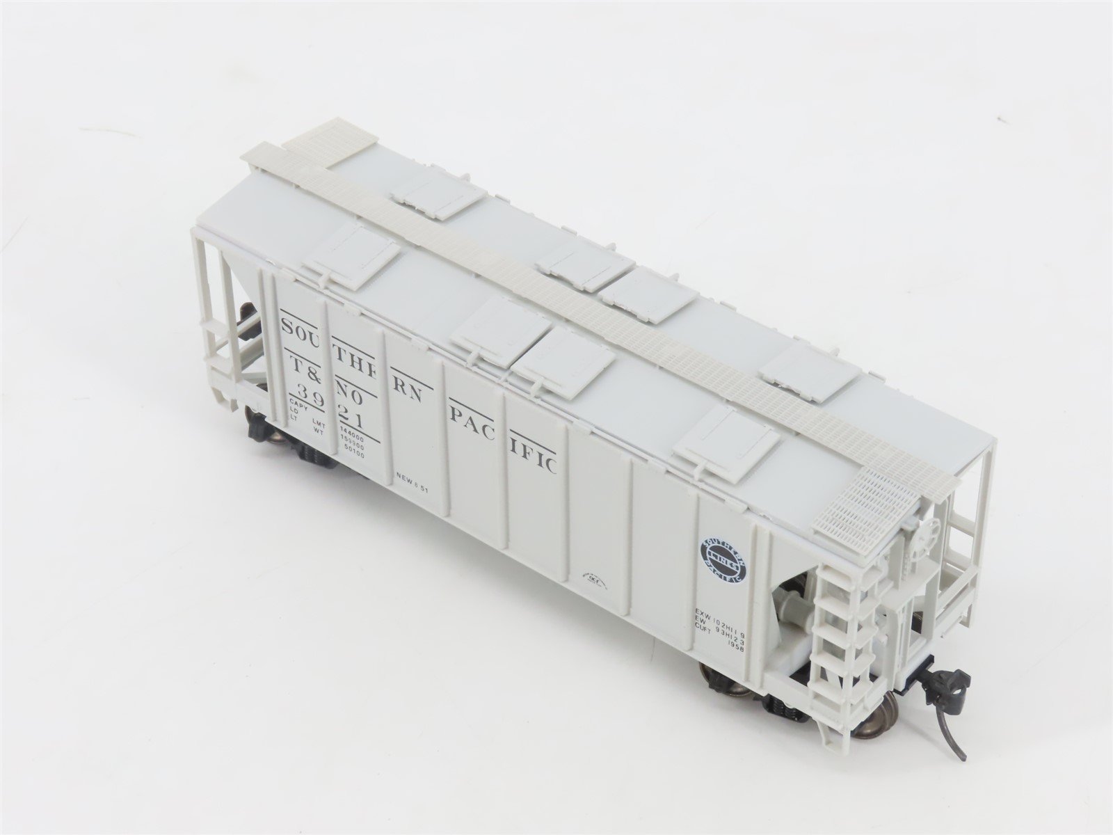 HO Scale Bowser 56125 T&NO SP Southern Pacific 2-Bay Hopper #3921 -Upgraded