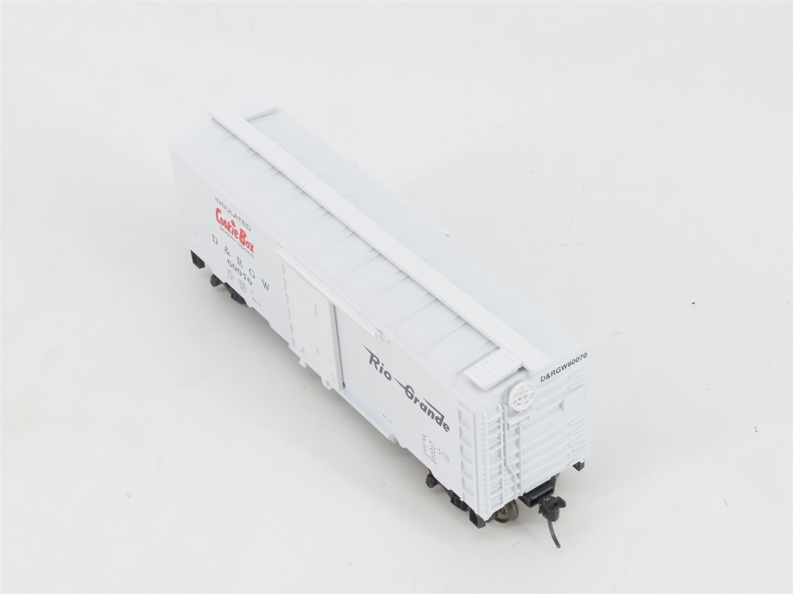 HO Scale Roundhouse 1048 D&RGW Rio Grande Cookie Box 40' Box Car #60070 Upgraded