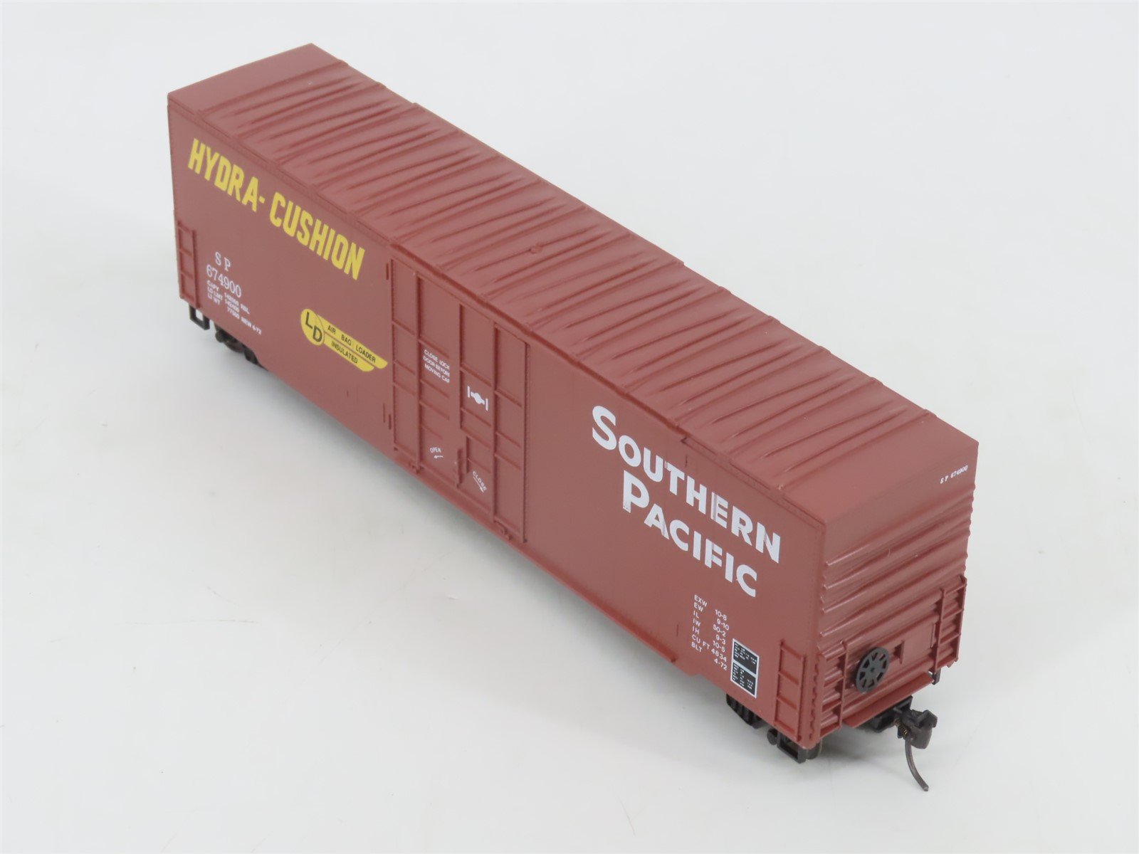 HO Roundhouse 01766 SP Southern Pacific 50' Hi-Cube Box Car #674900 - Upgraded