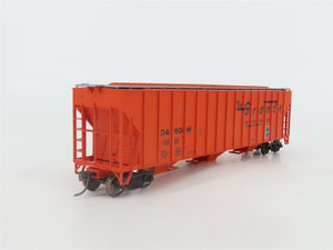 HO Roundhouse 3522 D&RGW Rio Grande 50' Covered 3-Bay Hopper #15602 - Upgraded