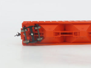 HO Roundhouse 3522 D&RGW Rio Grande 50' Covered 3-Bay Hopper #15602 - Upgraded