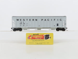 HO Roundhouse 3525 WP Western Pacific 50' Covered 3-Bay Hopper #12083 - Upgraded