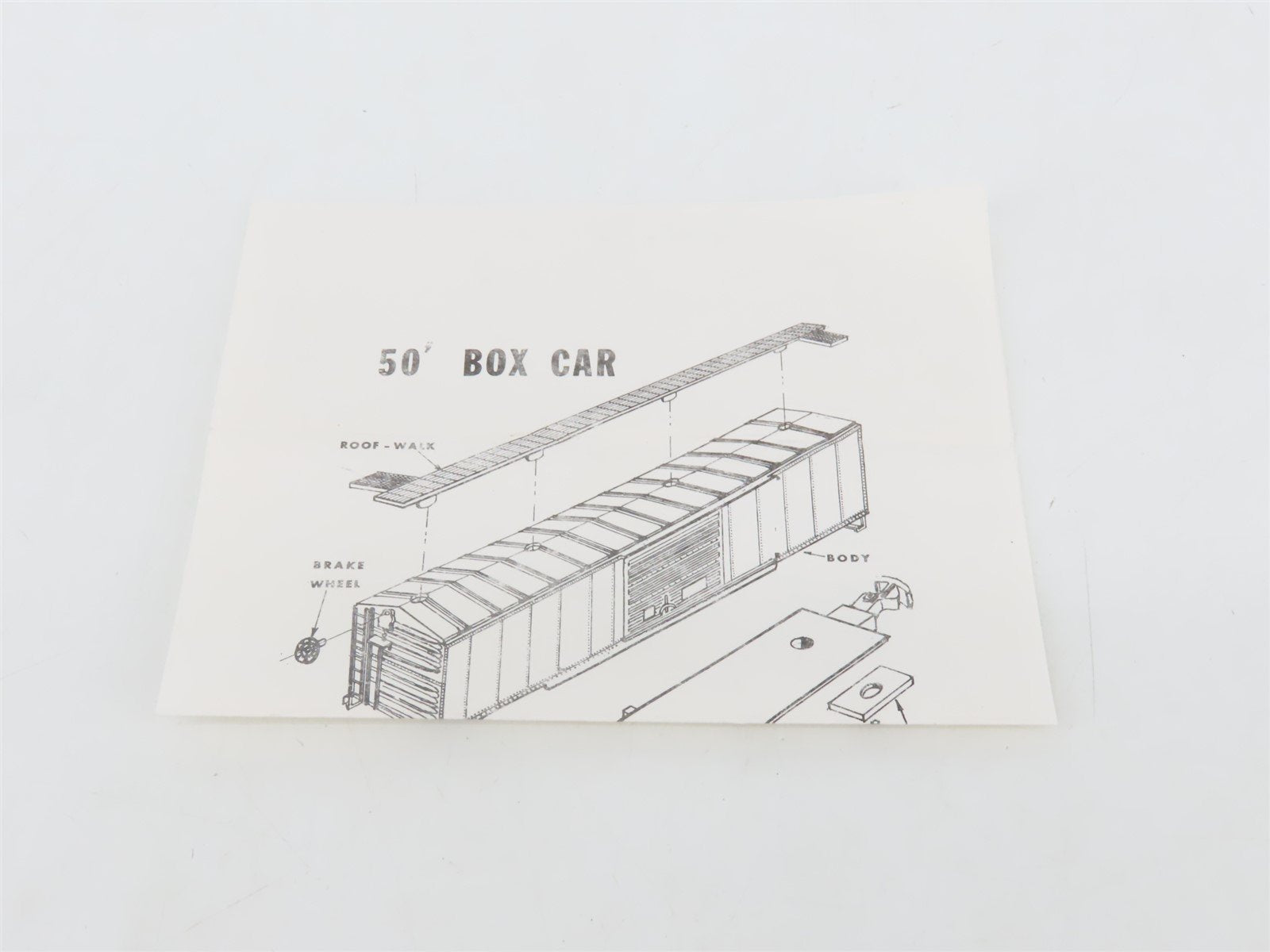 HO Scale Roundhouse 7730 SSW Cotton Belt 50' Plug Door Box Car #21030 - Upgraded