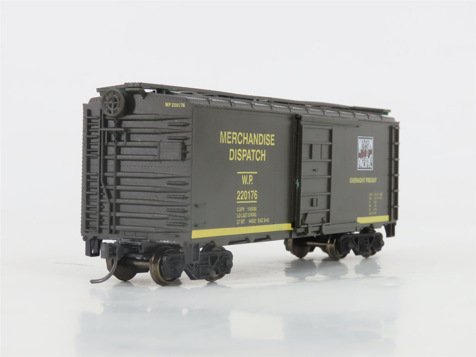 HO Scale Roundhouse 5962 WP Western Pacific Express Box Car #220176 - Upgraded