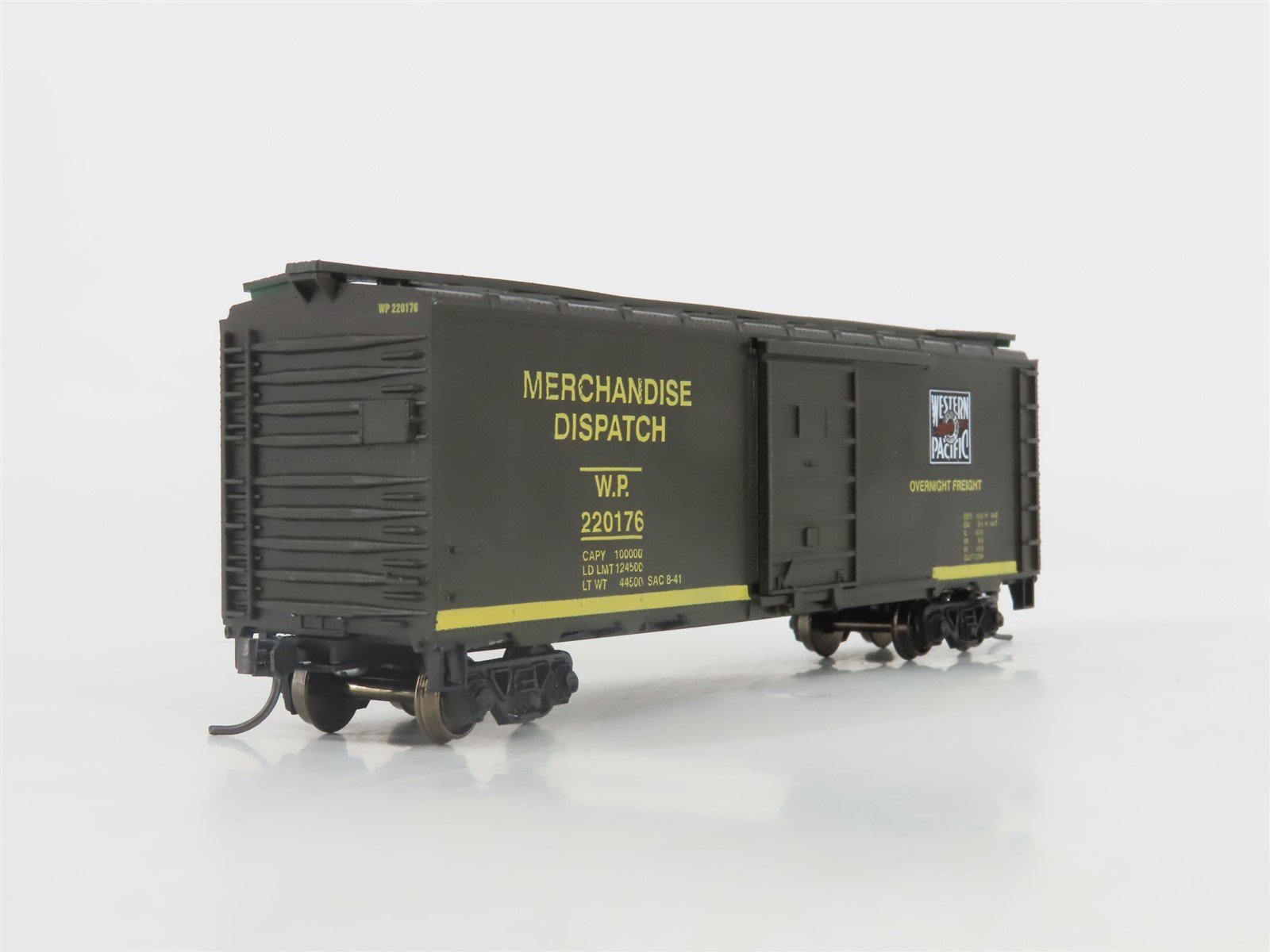 HO Scale Roundhouse 5962 WP Western Pacific Express Box Car #220176 - Upgraded