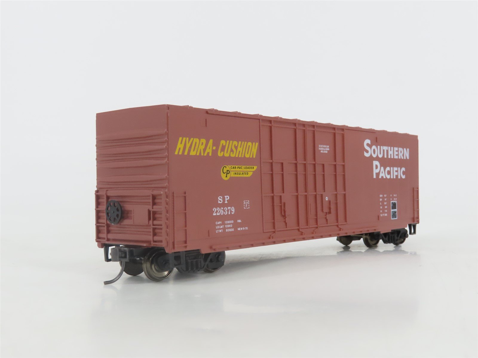 HO Roundhouse 1782 SP Southern Pacific 50' Double Door Box Car #226379 -Upgraded