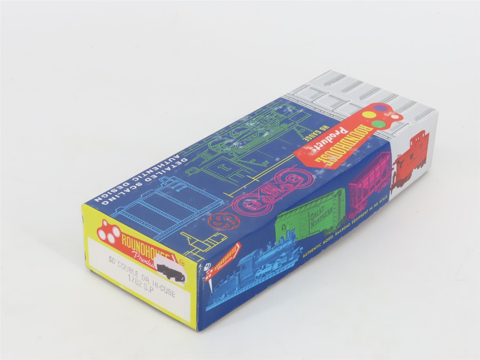 HO Roundhouse 1782 SP Southern Pacific 50' Double Door Box Car #226379 -Upgraded