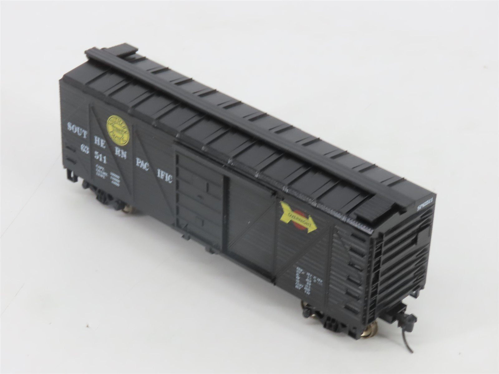 HO Roundhouse 1096 SP Southern Pacific Overnight 40' Box Car #63511 - Upgraded