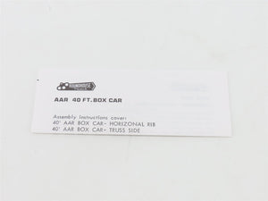 HO Roundhouse 1096 SP Southern Pacific Overnight 40' Box Car #63511 - Upgraded