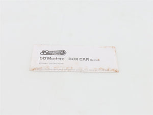 HO Scale Roundhouse 1768 SP Southern Pacific 50' Box Car #697000 - Upgraded