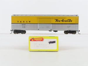 HO Roundhouse 1201 D&RGW Rio Grande 50' Single Door Box Car #92767 - Upgraded