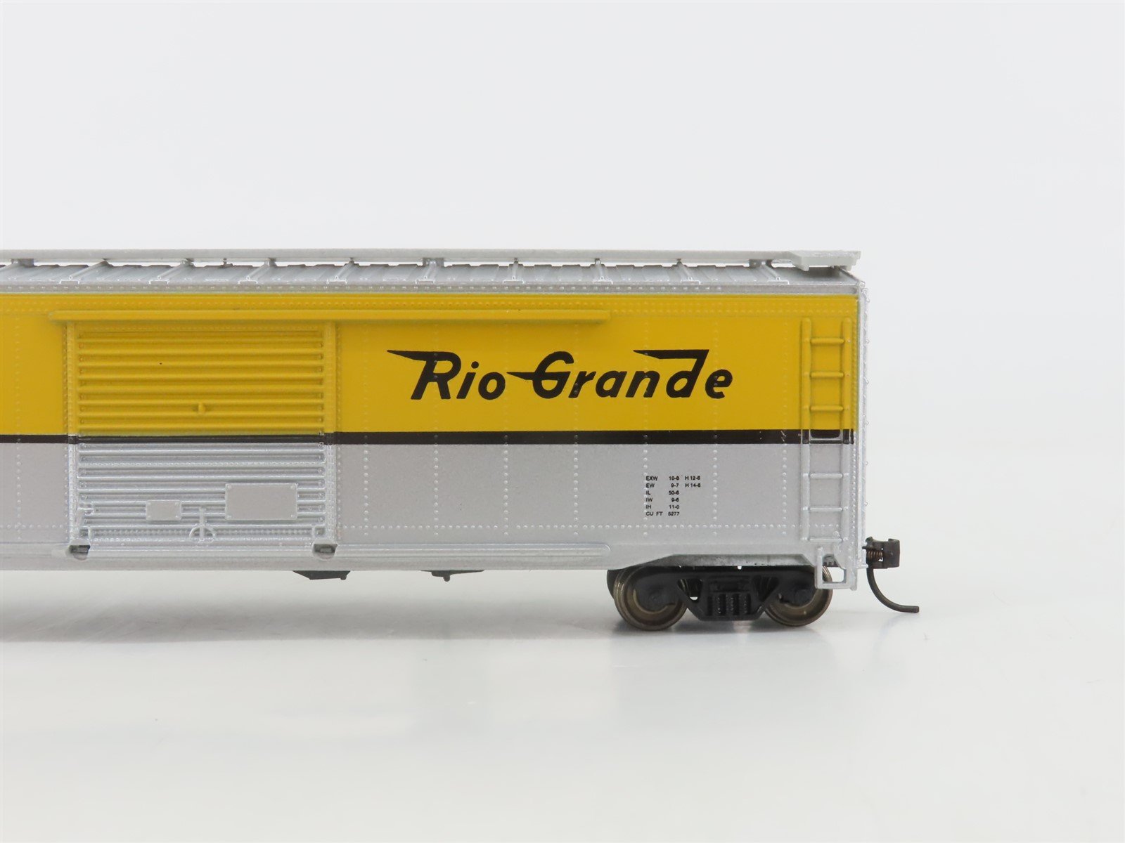 HO Roundhouse 1201 D&RGW Rio Grande 50' Single Door Box Car #92767 - Upgraded