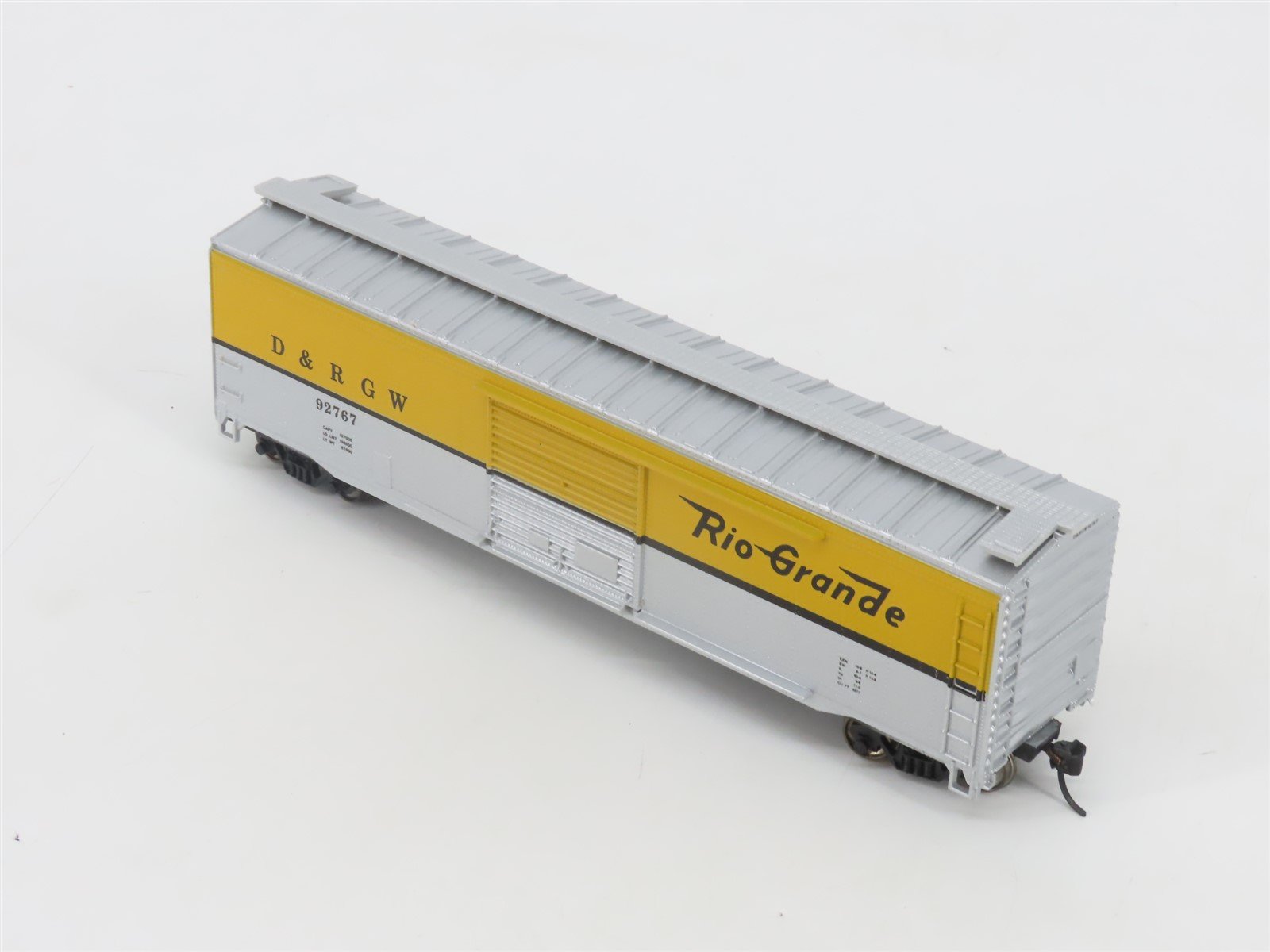 HO Roundhouse 1201 D&RGW Rio Grande 50' Single Door Box Car #92767 - Upgraded