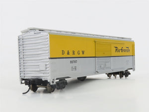 HO Roundhouse 1201 D&RGW Rio Grande 50' Single Door Box Car #92767 - Upgraded